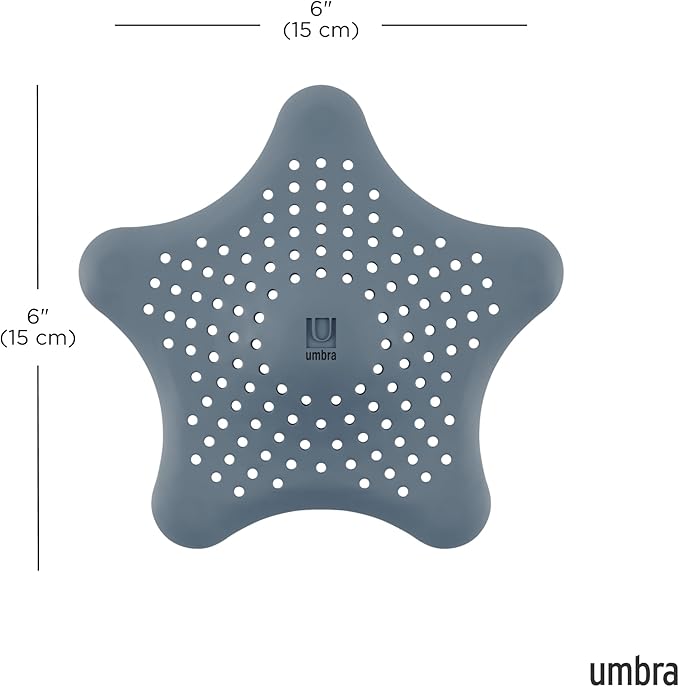 Umbra Starfish Hair Catcher, Fun Drain Cover Fits Most Standard Tub and Shower - Image 3