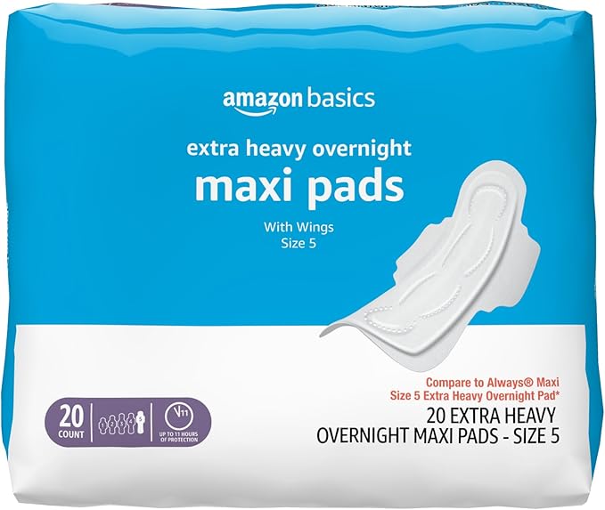 Amazon Basics Thick Maxi Pads by AmazonBasics