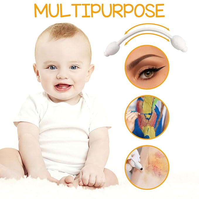 Baby Cotton Swabs with Large Tips - Image 4