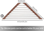 Tomorotec Triangle Roll-Up Dish Drying Rack - Image 4