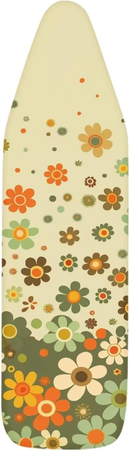 Hippie Flower Ironing Board Cover and Pad, Stretch Thick Scorch Resistant - Image 7