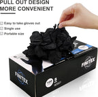 FINITEX Black Nitrile Disposable Medical Exam Gloves - Image 8
