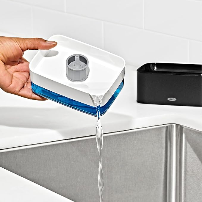 OXO Good Grips Soap Dispensing Sponge Holder - Image 2