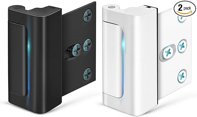 Home Security Door Lock Door Reinforcement Lock: Metal Door Locks by EverPlus