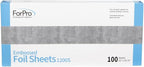 ForPro Professional Collection Embossed Foil Sheets 1200S, Aluminum Foil - Image 2