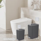 rejomiik Small Bathroom Trash Can - Image 2