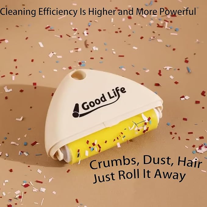 Good Life Lint Roller, Portable Washable Lint Roller, Washable Reusable Lints - Image 3