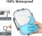 18 Pieces Glass Food Storage Containers - Image 3