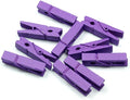 100pcs/Set Mini Colored Wooden Clips by Unknown