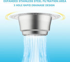 3 in 1 Kitchen Sink Drain Strainer, Upgraded Pop Up Kitchen Sink Stopper - Image 7