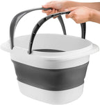 Coloch 2 Pack 16L/4.2 Gallon Collapsible Plastic Bucket, Foldable Mop Bucket - Image 4