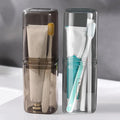 2Pcs Toothbrush Cup Toothbrush Travel Case, Travel Toothbrush Holder Case by Unknown