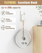 6 Pack Self Adhesive Coat Hooks - Image 4