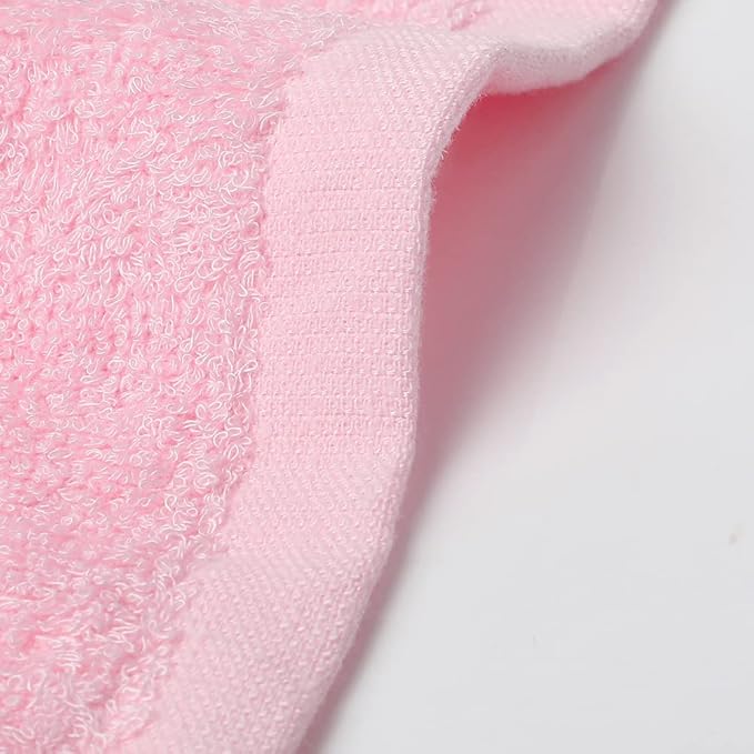 Yoofoss Washcloths Towel Set 10 Pack Baby Rayon Derived from Bamboo Wash Cloth - Image 5