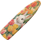 Tulip Ironing Board Cover Standard Size 15″x54″ Bunny Ironing Board Padding by Vanideaoty