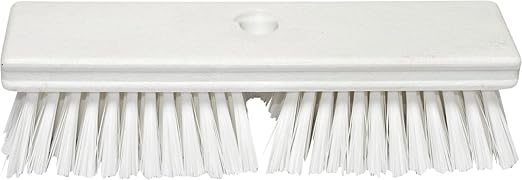 SPARTA Plastic Floor Scrub Brush, Brush Head Only, Deck Brush by SPARTA