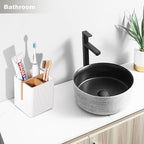 rejomiik Toothbrush Holders for Bathrooms Countertop, 3 Slots Electric Tooth - Image 7