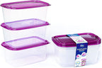 KIGI Large Plastic Food Containers by KIGI