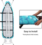 Mermaid Thick Padding Ironing Board Covers Durable Stain Resistant Hook and - Image 4