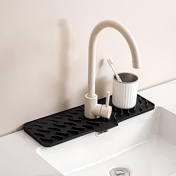 Silicone Faucet Splash-Proof pad, Universal Faucet Cover, Suitable by Unknown
