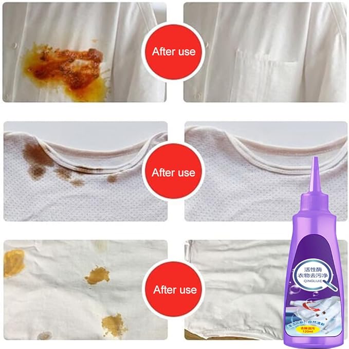 2 PCS Active Enzyme Laundry Detergent, Active Enzyme Laundry Stain Remover - Image 3