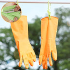 Alimat PluS 3 Pack Reusable Cleaning Gloves Latex Free, Dishwashing Rubber - Image 7