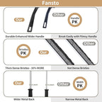 7 Pcs Hard Bristle Crevice Cleaning Brush, Thin Gap Cleaning Brush Set - Image 4