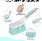 3 Pack Bathroom Scrub Brush Set, Heavy-Duty Scrub Brushes - Image 4