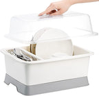 Lyellfe Plastic Dish Drying Rack, Bottle Dryer Holder - Image 6