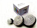 New Quick Change Shaft 3 Pack Soft White Drill Brush Carpet, Upholstery by HUAWELL
