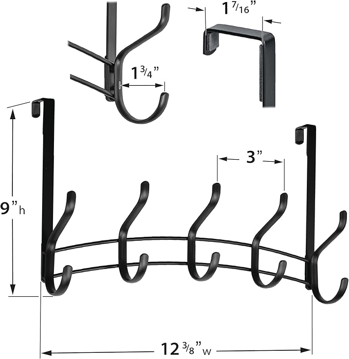 LYNK Professional® Home™ Over The Door Hooks - Image 6
