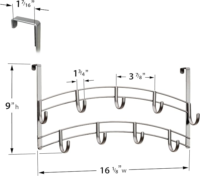 LYNK Professional® Home™ Over The Door Hooks - Image 4
