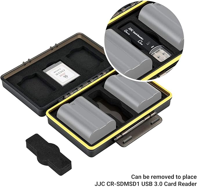 Nik. EN-EL15 EN-EL14 Camera Battery Memory Card Storage Case Holder - Image 4