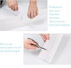 Onerbuy 8pcs Adjustable Grid Drawer Dividers DIY Plastic Closet Separator Tidy - Image 4