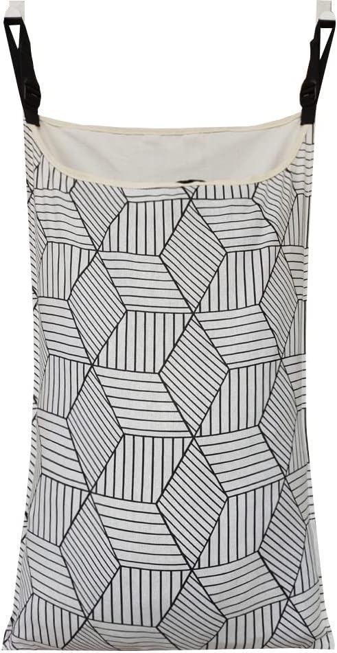 Adjustable Space Saving Door Hanging Laundry Hamper Bag by HDHYK