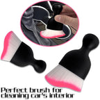 Car Interior Dust Brush, Auto Detailing Brush, Soft Bristles Car Cleaning - Image 6