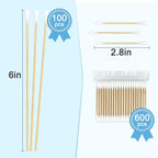 700 ct Bamboo Cotton Swabs Set - Image 4