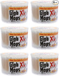 Glob Mops XL 2.0 Cotton Swabs 6-Pack Bundle | Extra Absorbent | Eco-Friendly | by Glob+Mops