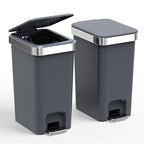 2 Pack Bathroom Garbage Can by accep