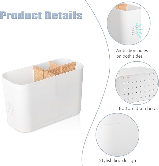 Toothbrush Holders for Bathrooms, Electric Tooth Brush Holder - Image 3