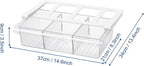 Pull-Out Fridge Drawer Organizer - Image 2