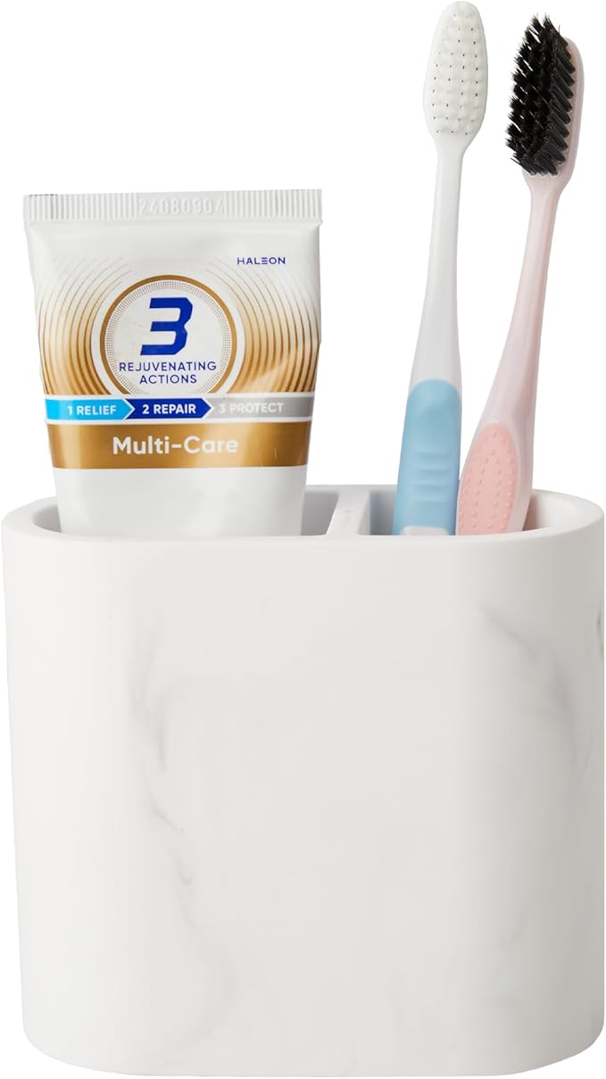 Diatomite Toothbrush Holders for Bathrooms, Electric Tooth Brush and Toothpaste by Amviner