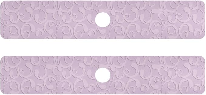 Kitchen Sink Splash Guard 2 PCS 30 Inch Sink Faucet Mat Splash Guard by Eyanle