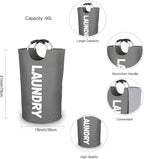 Mziart Thicken Laundry Hamper Tote - Image 5