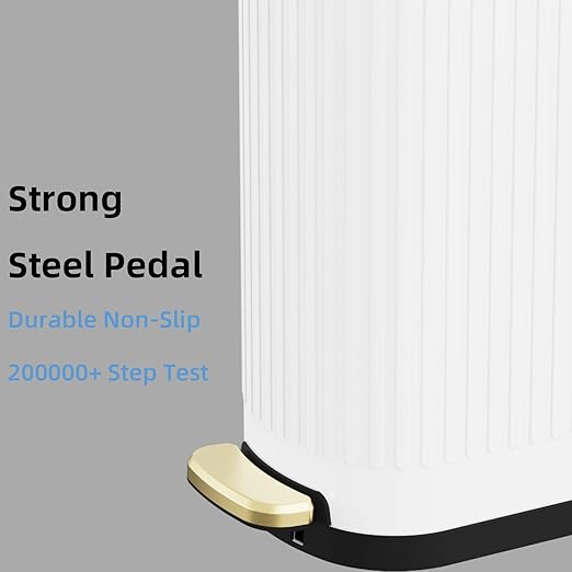 2.6 Gallon Slim Bathroom Trash Can - Image 7