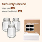 ComSaf Airtight Glass Canister Set of 3 - Image 8