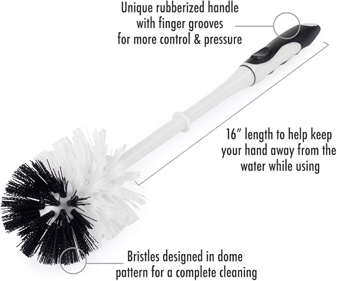 Fuller Brush Bowl Brush & Plunger in Caddy Set– 16-Inch Long Handle Brush – - Image 5
