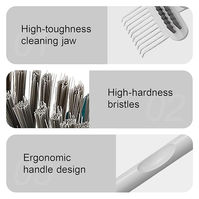 RHOS 2-in-1 Hair Brush Cleaning Tool - Image 6