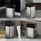 Teivio Trash Bags, 8 Gallon, for Bathroom, Industrial, Commercial, Janitorial - Image 5