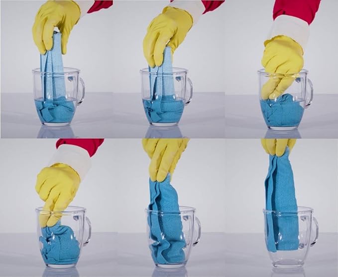 Vileda 143586 Micro Cleaning Cloth, 5 Pieces, 38x35 cms - Image 7